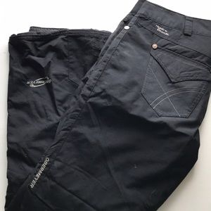 Black obermeyer ski pants